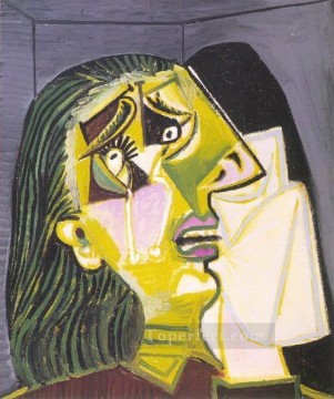 La mujer que llora 10 1937 cubismo Pablo Picasso Pinturas al óleo